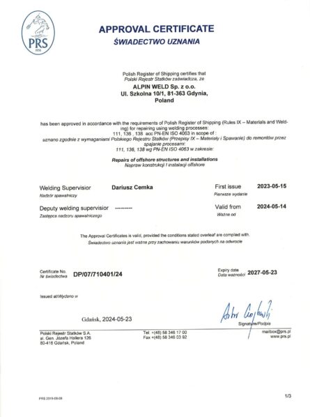 PRS - Approvl Certificate - 18.05.27_page-0001